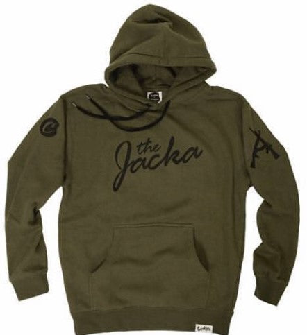 FINAL SALE Jacka x Cookies Hoodie Army Green